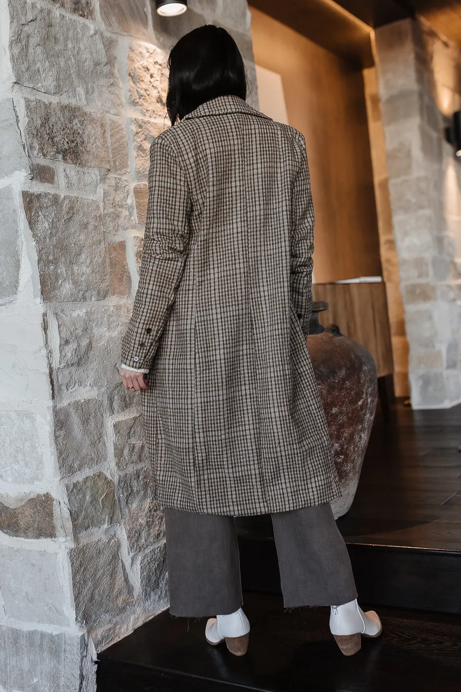 Mckenna Plaid Coat