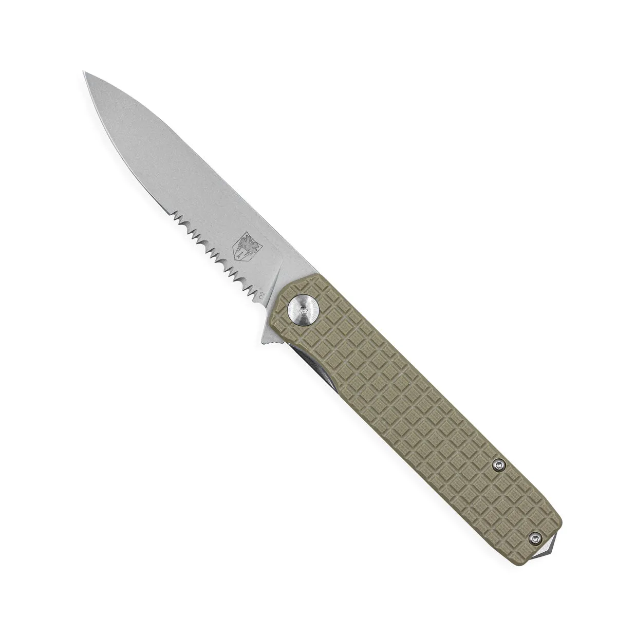 Medium Cayden Tan Drop Serrated