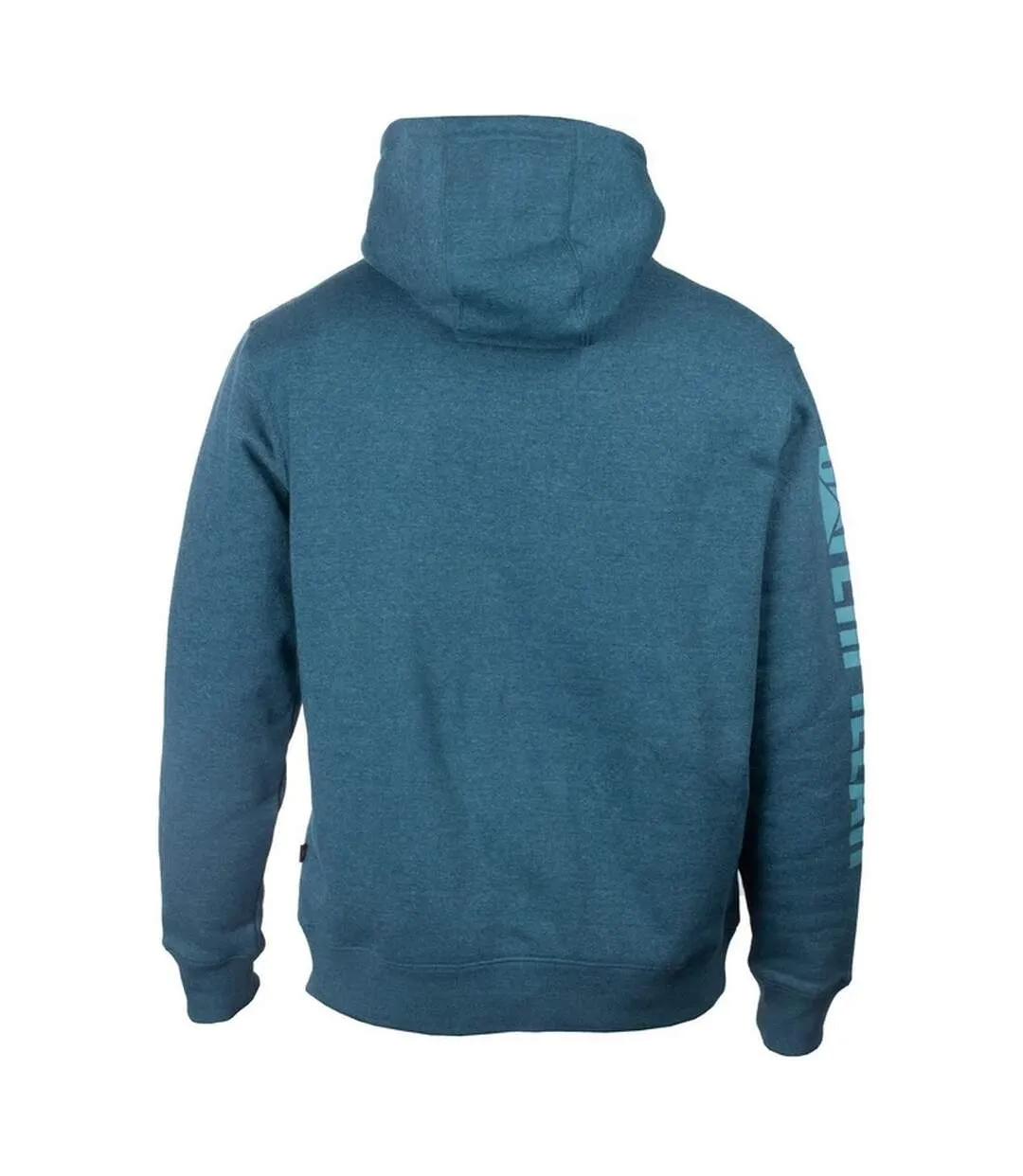 Mens trademark banner hoodie mallard blue Caterpillar