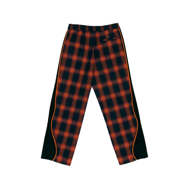 Mirage Plaid Trackpant - Orange Plaid