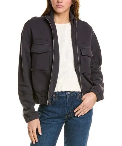 Monrow Seamed Bomber Jacket