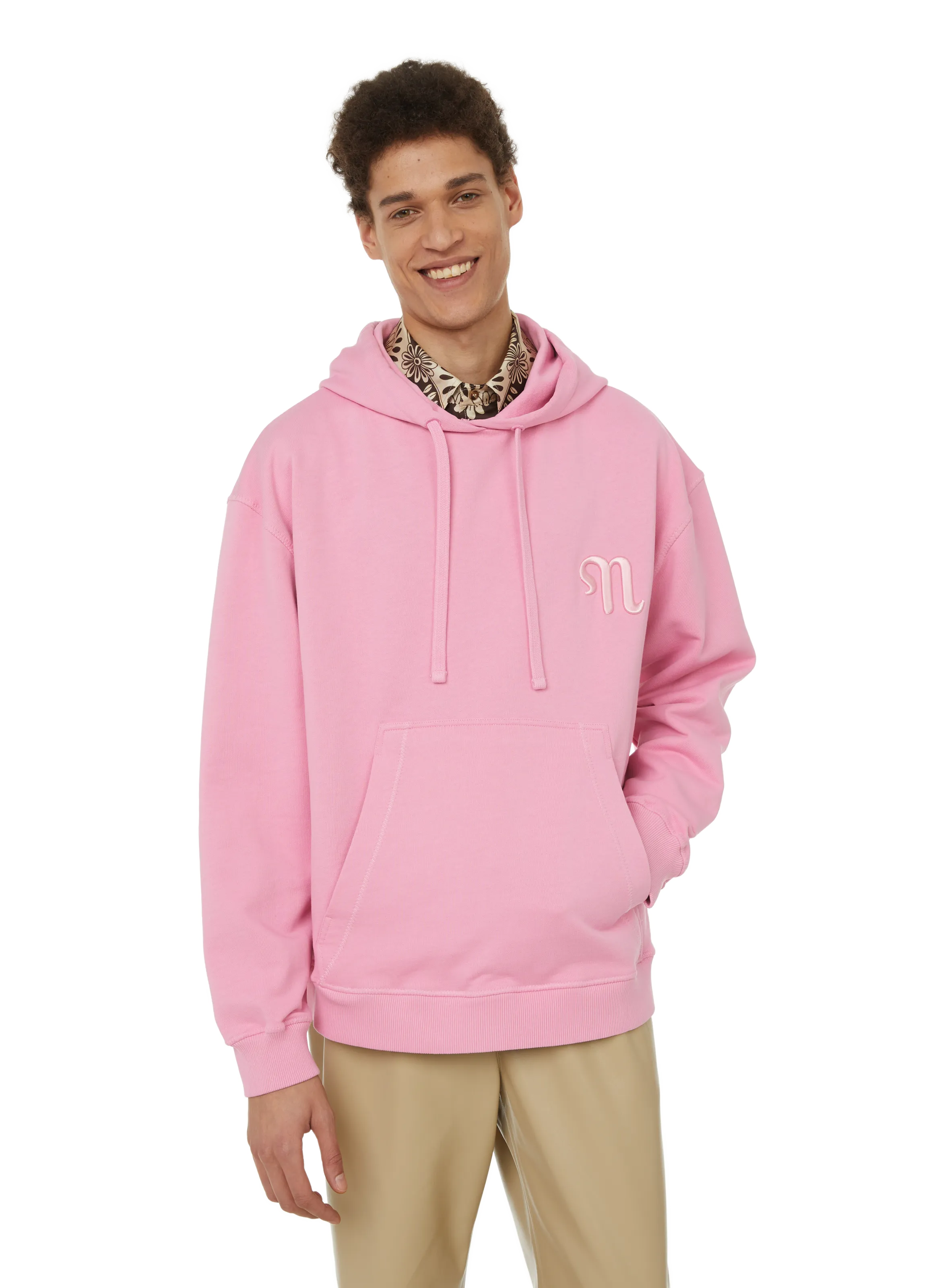 NANUSHKA  Ever organic cotton hoodie - Pink