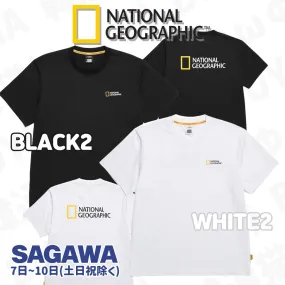 NATIONAL GEOGRAPHIC  |Unisex Street Style Logo T-Shirts