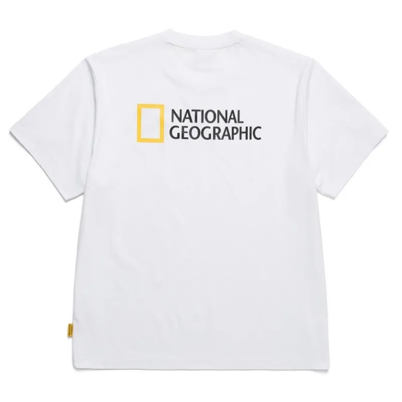 NATIONAL GEOGRAPHIC  |Unisex Street Style Logo T-Shirts