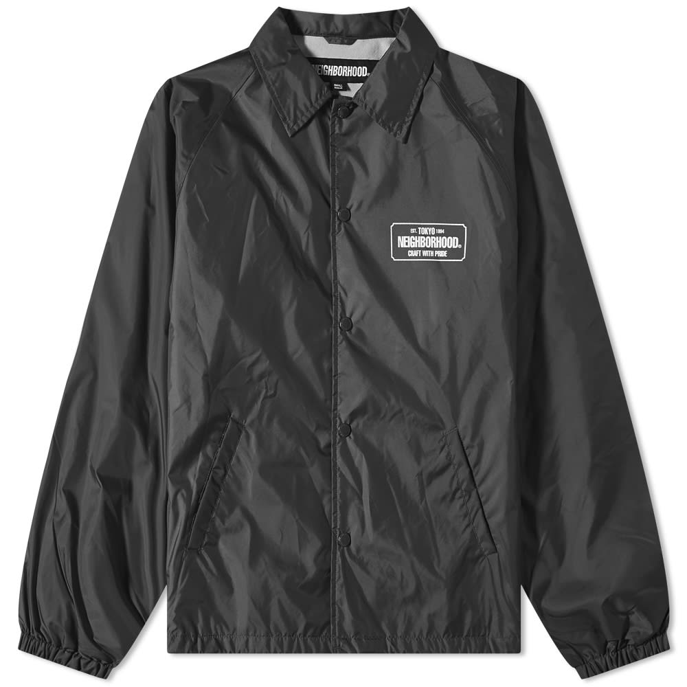 Neighborhood Windbreaker Logo JacketBlack