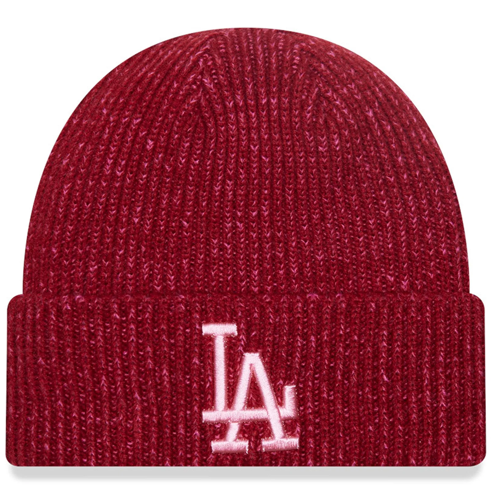 New Era Womens Los Angeles Dodgers MLB Beanie Hat - Red