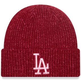 New Era Womens Los Angeles Dodgers MLB Beanie Hat - Red