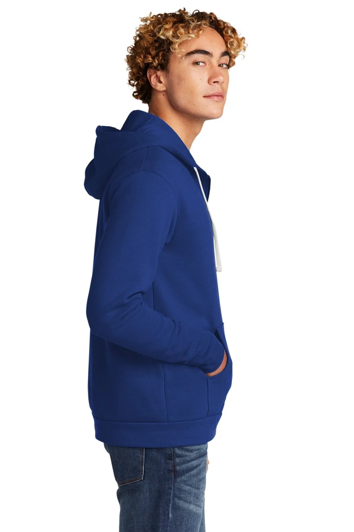 Next Level Unisex Beach Fleece Full-Zip Hoodie NL9602 Royal