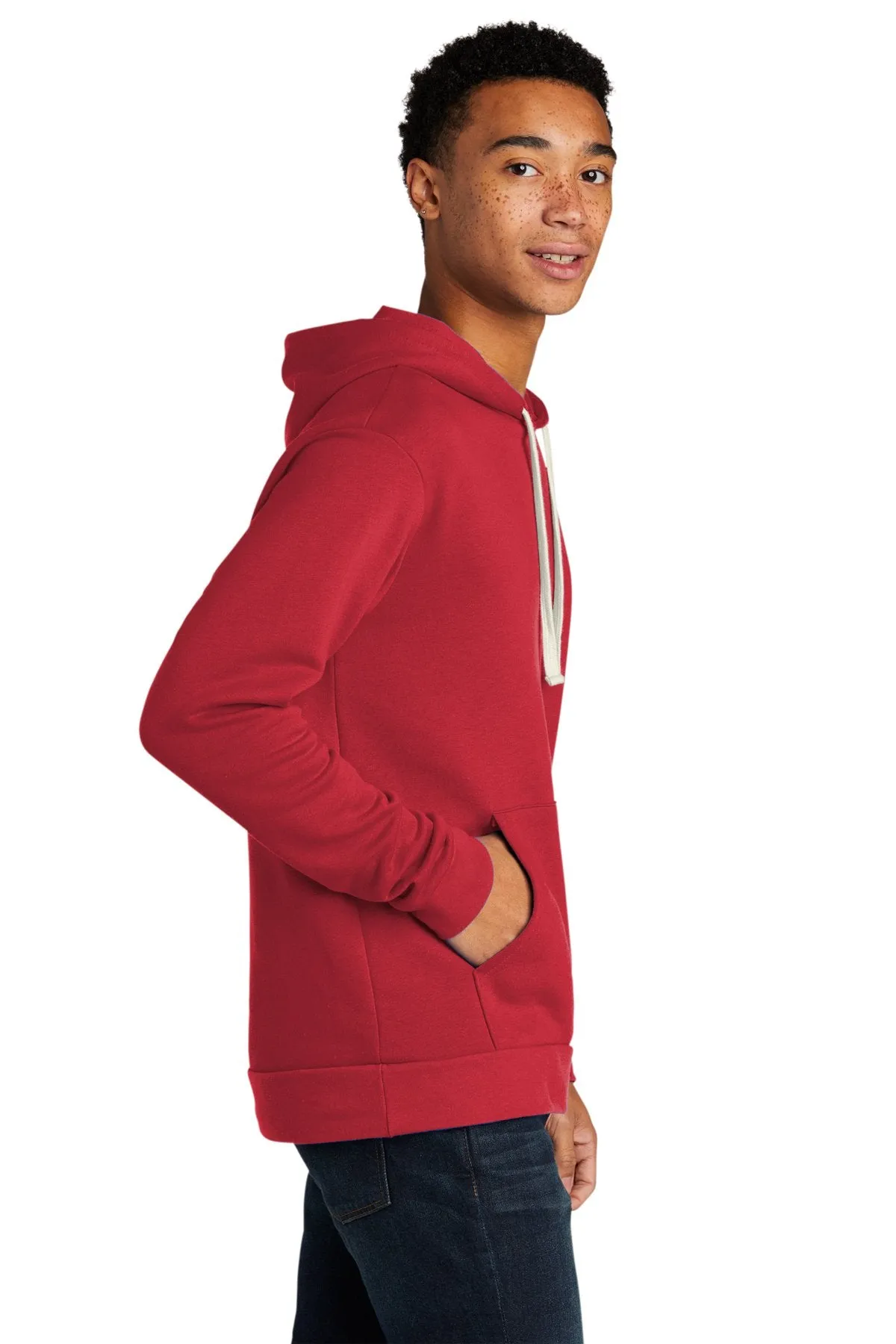 Next Level Unisex Beach Fleece Pullover Hoodie NL9303 Red