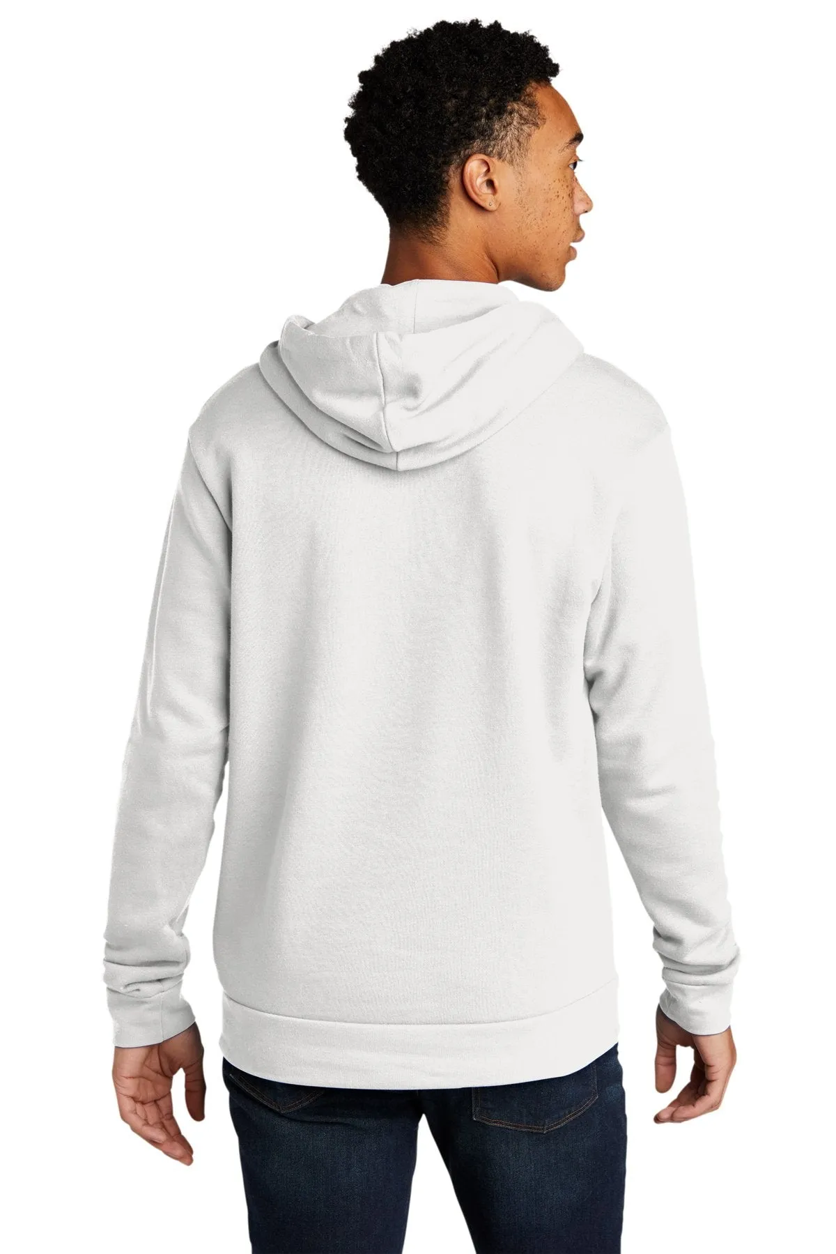 Next Level Unisex Beach Fleece Pullover Hoodie NL9303 White