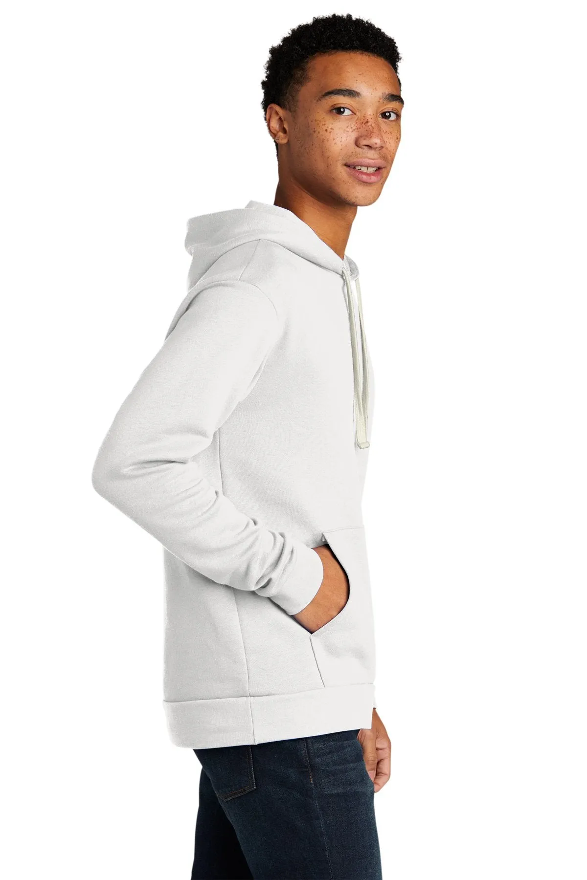 Next Level Unisex Beach Fleece Pullover Hoodie NL9303 White