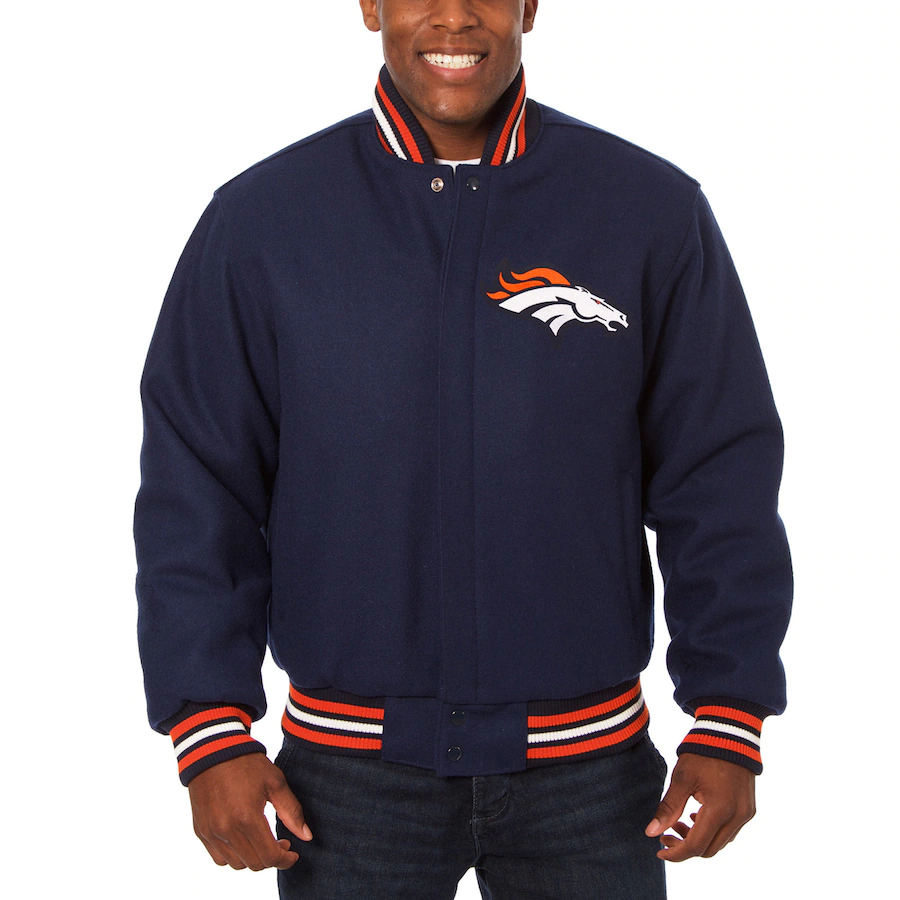 NFL Wool Denver Broncos Jacket - William Jacket