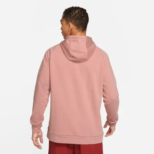 Nike Swoosh Dri-FIT Hoodie Pink  The Nike Dri-FIT Hoodie is made with 100% sustainable materials, using a blend of both recycled