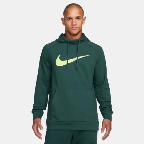 Nike Swoosh Dri-FIT Hoodie  The Nike Dri-FIT Hoodie is made with 100% sustainable materials, using a blend of both recycled poly