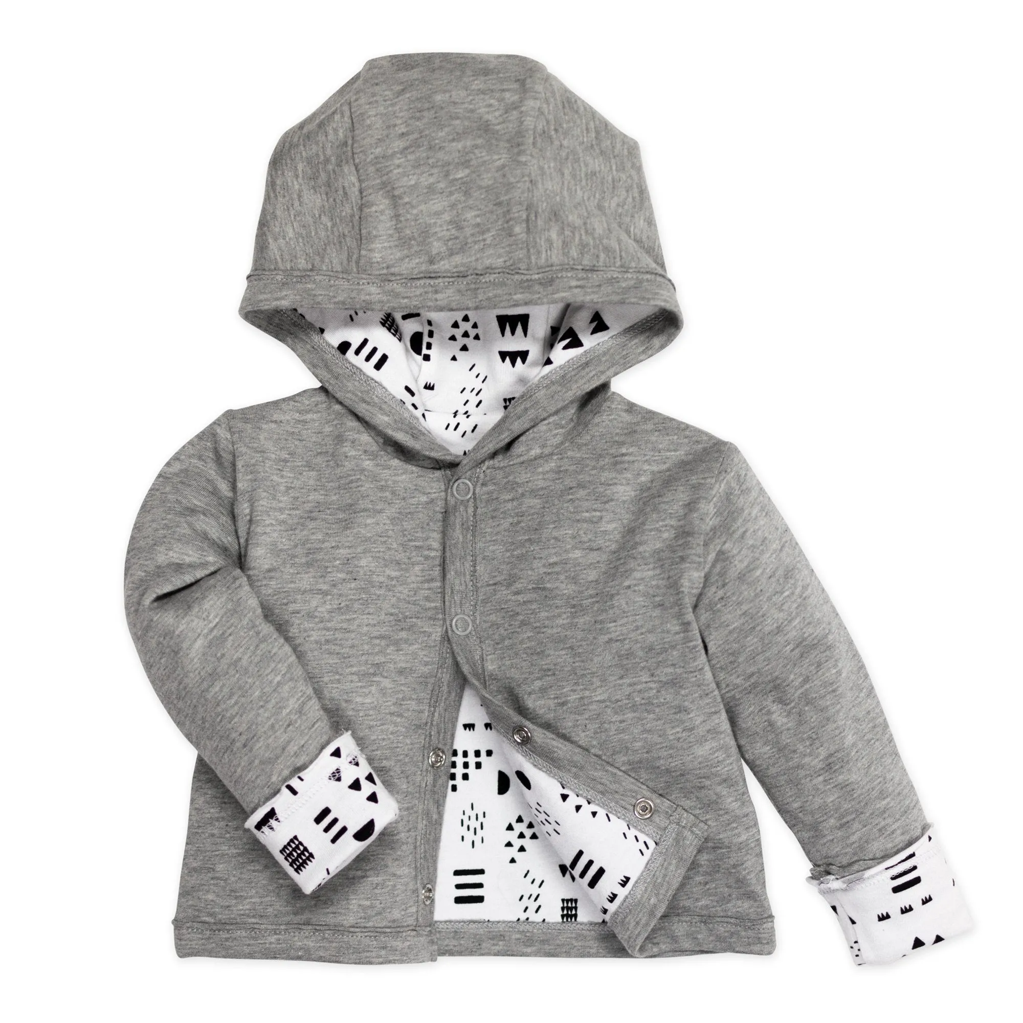 Organic Cotton Reversible Hoodie