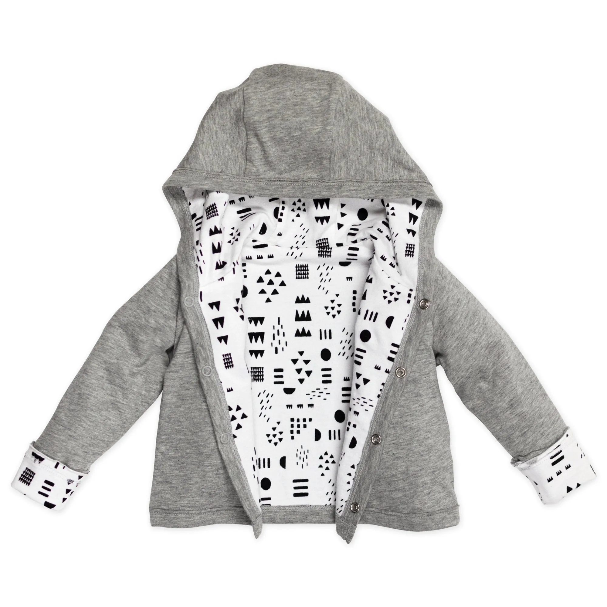 Organic Cotton Reversible Hoodie