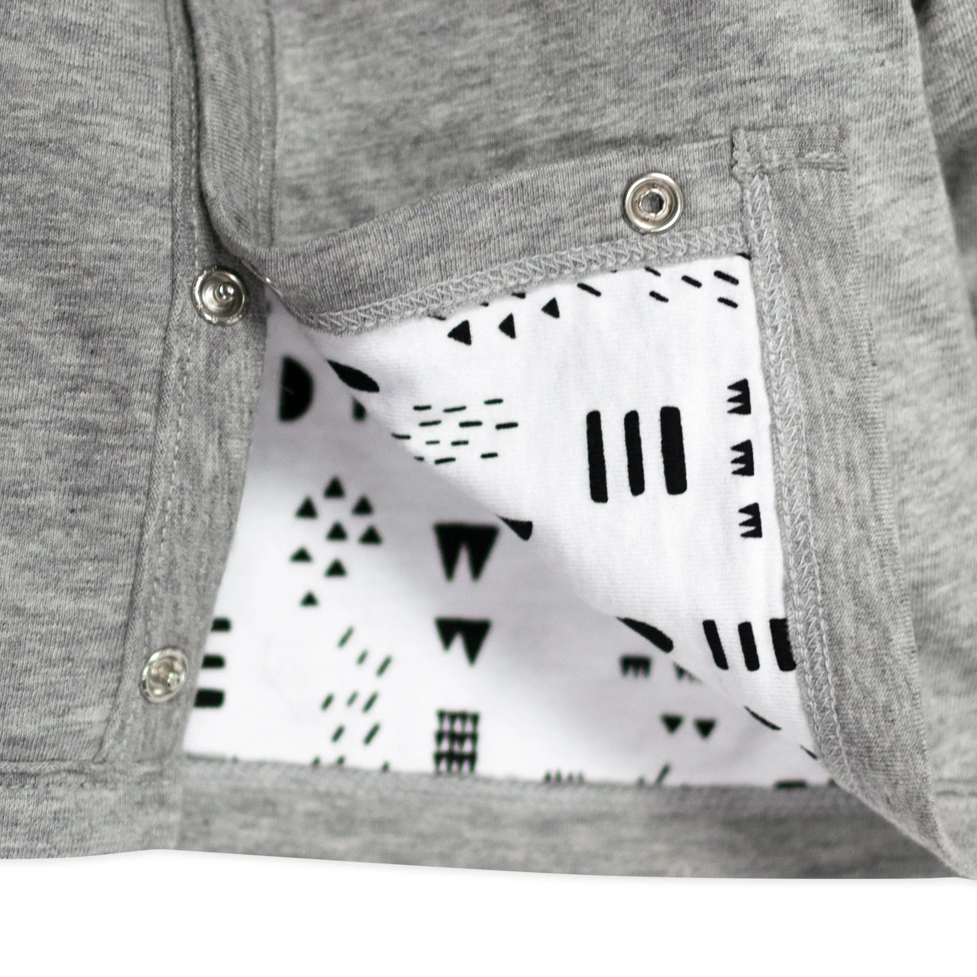 Organic Cotton Reversible Hoodie