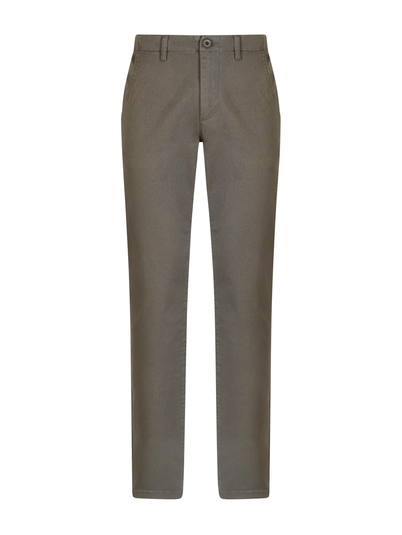 Pantalone chino in cotone elasticizzato raw - Londra