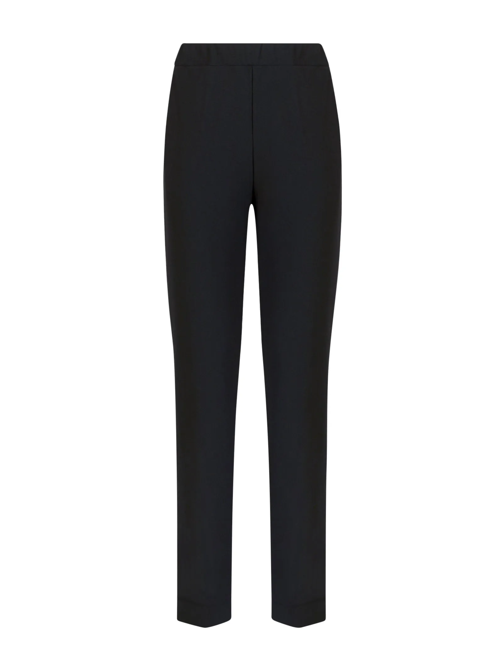 Pantalone chino in maglia flanella - Nero