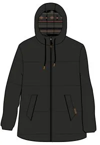 Parks Recycled Insulated Jacket - True Black