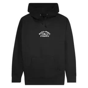 Pass Port Moniker Organic Hoodie Black