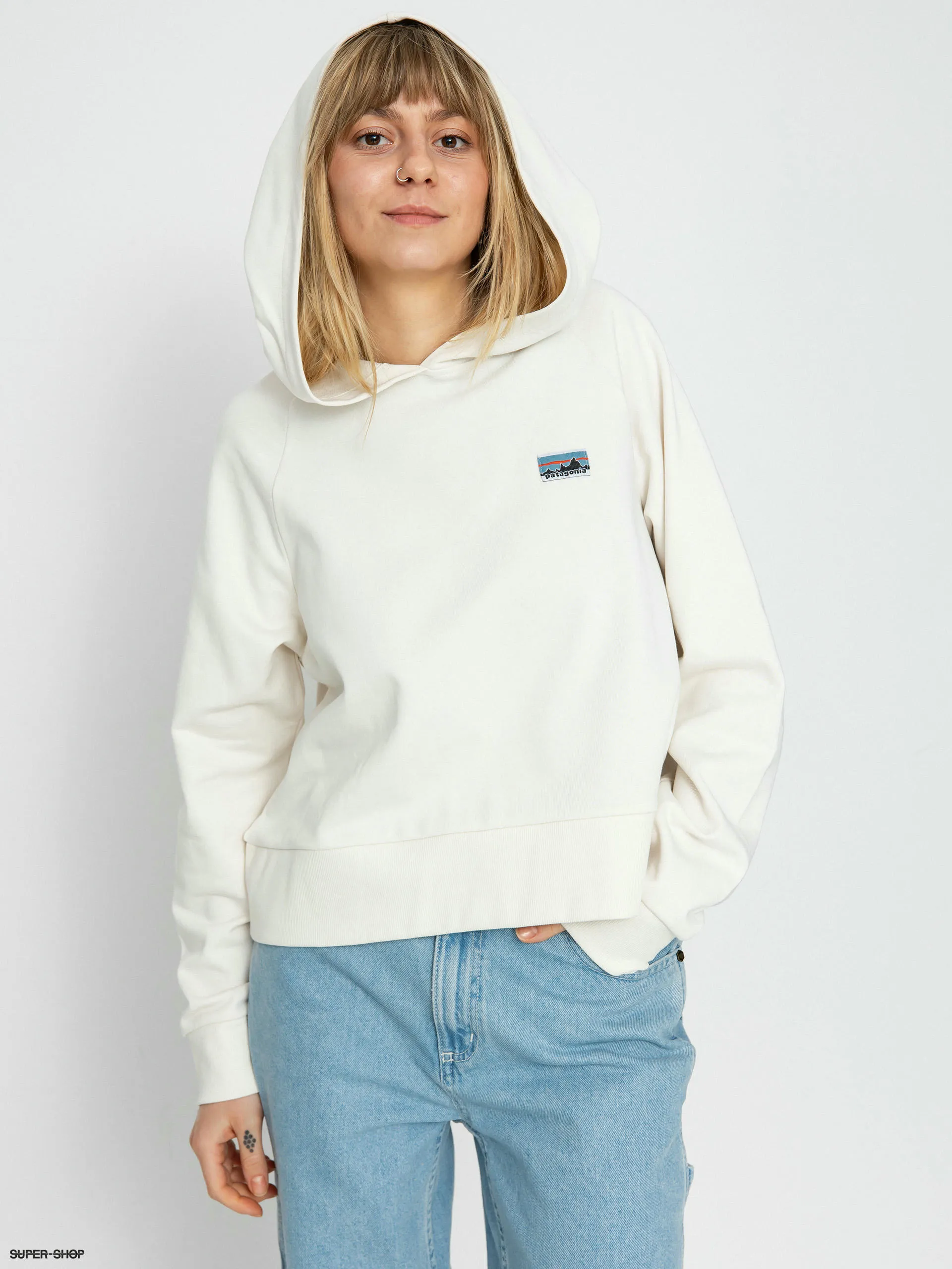 Patagonia Regenerative Organic Certified Cotton Essential HD Wmn Hoodie (wool white)