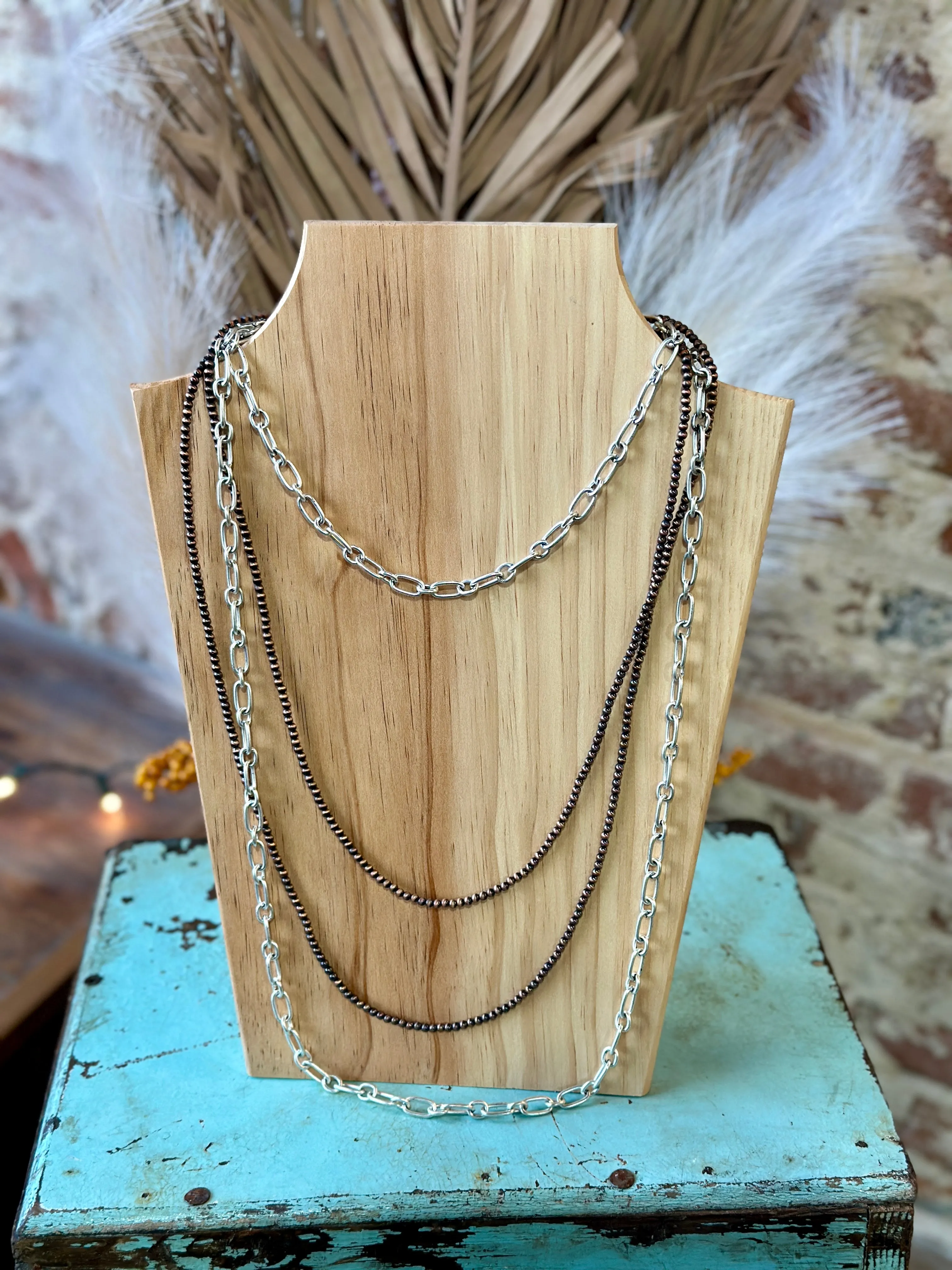 Pearson Chain & Pearl Necklace ON SALE NOW: 40% OFF