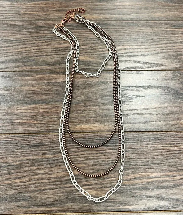 Pearson Chain & Pearl Necklace ON SALE NOW: 40% OFF