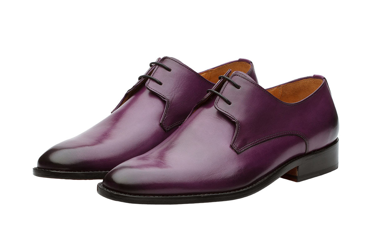 Plain Vamp Derby - Violet