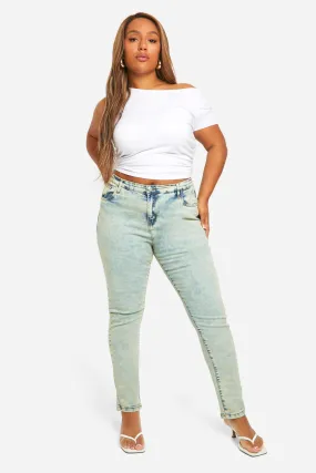 Plus Basic Stretch Skinny Jeans