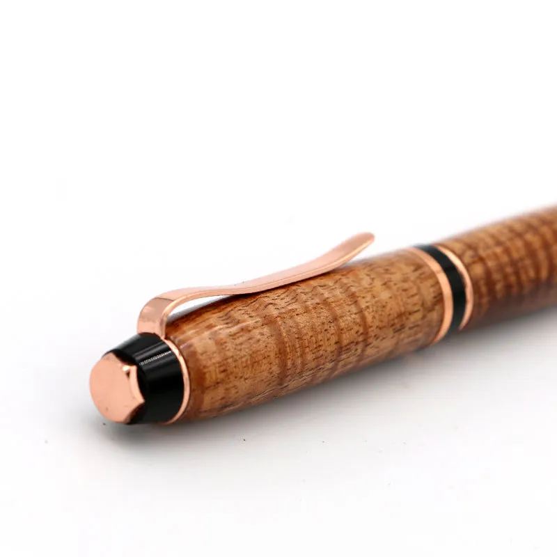 Premium Curly Hawaiian Koa Cigar Pen