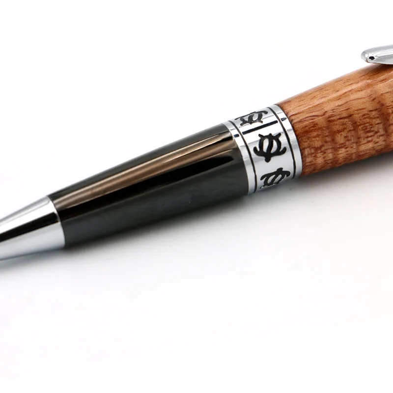 Premium Curly Hawaiian Koa Honu Pacifica Pen