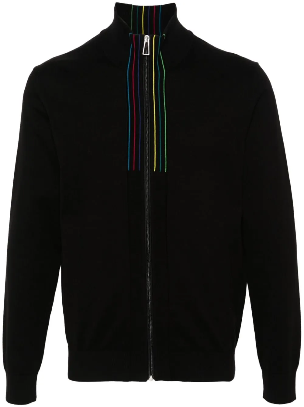 Ps By Paul Smith    Ps By Paul Smith Sports Stripe Organic Cotton Cardigan