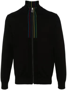 Ps By Paul Smith    Ps By Paul Smith Sports Stripe Organic Cotton Cardigan