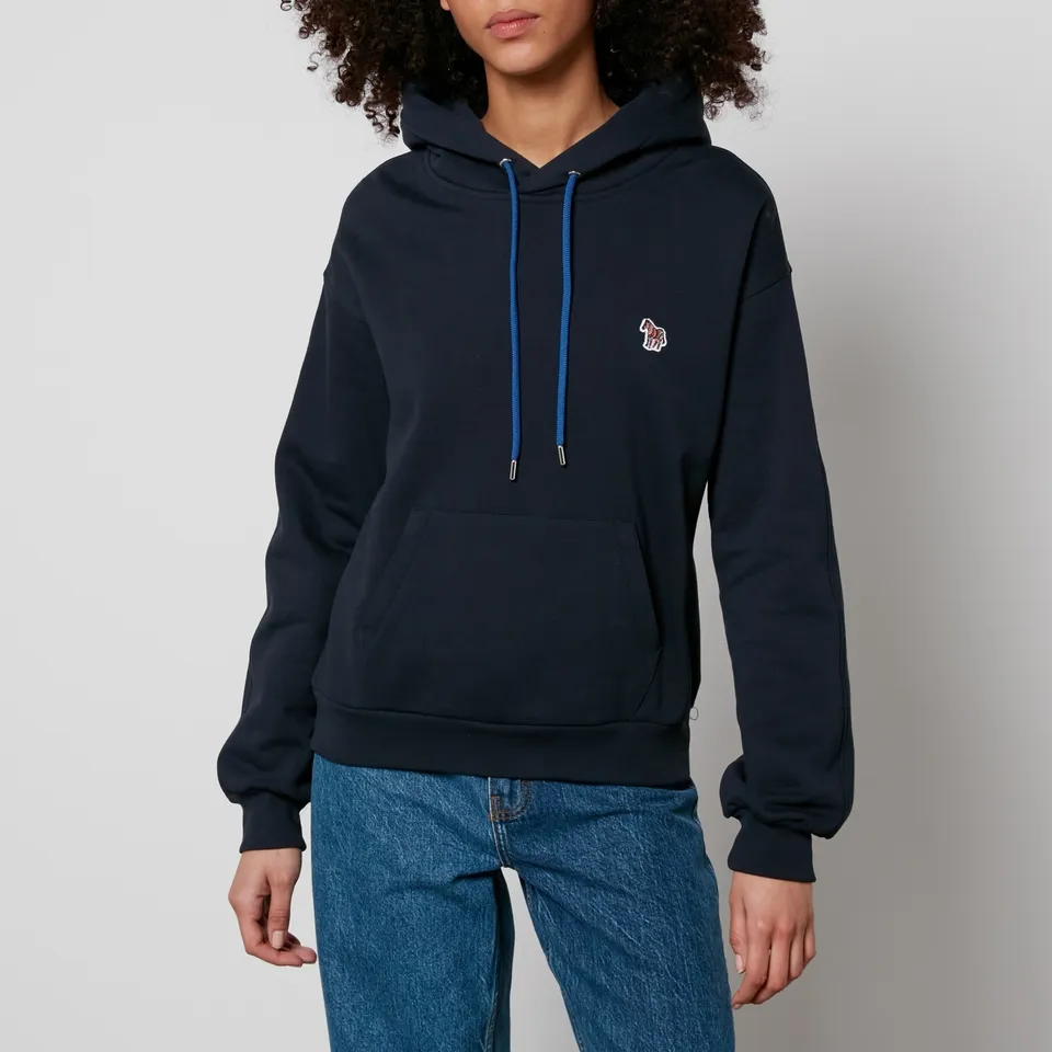 PS Paul Smith Zebra Organic Cotton-Jersey Hoodie - XS | Coggles