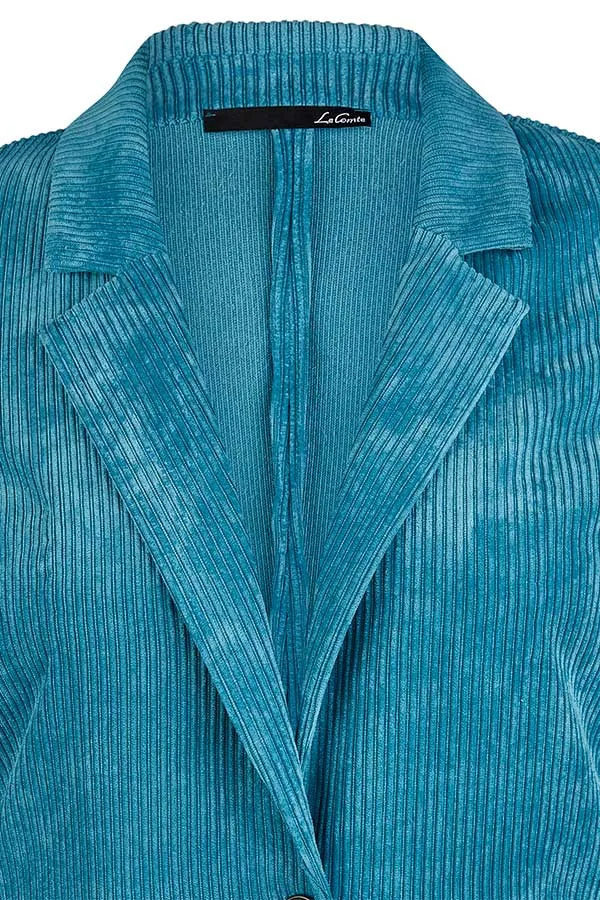 Rabe & LecomteTEAL CORDUROY JACKET