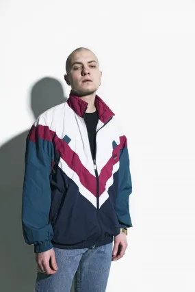 Retro windbreaker multi jacket