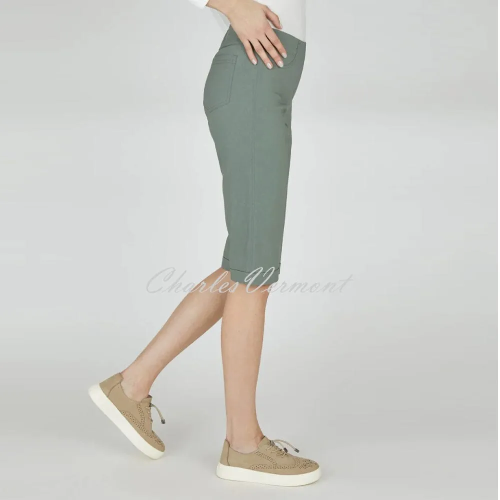 Robell Bella 05 - Bermuda Short 51625-5499-881 (Ivy Green)