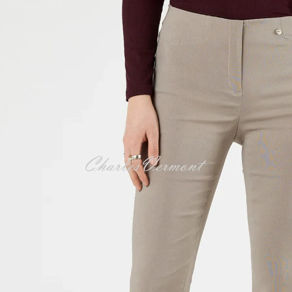 Robell Rose 09 - 7/8 Cropped Super Slim Trouser 51527-5499-13 (Light Taupe)