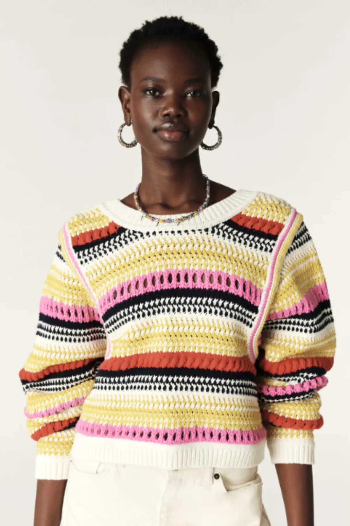 Romy Reversible Sweater - Multi