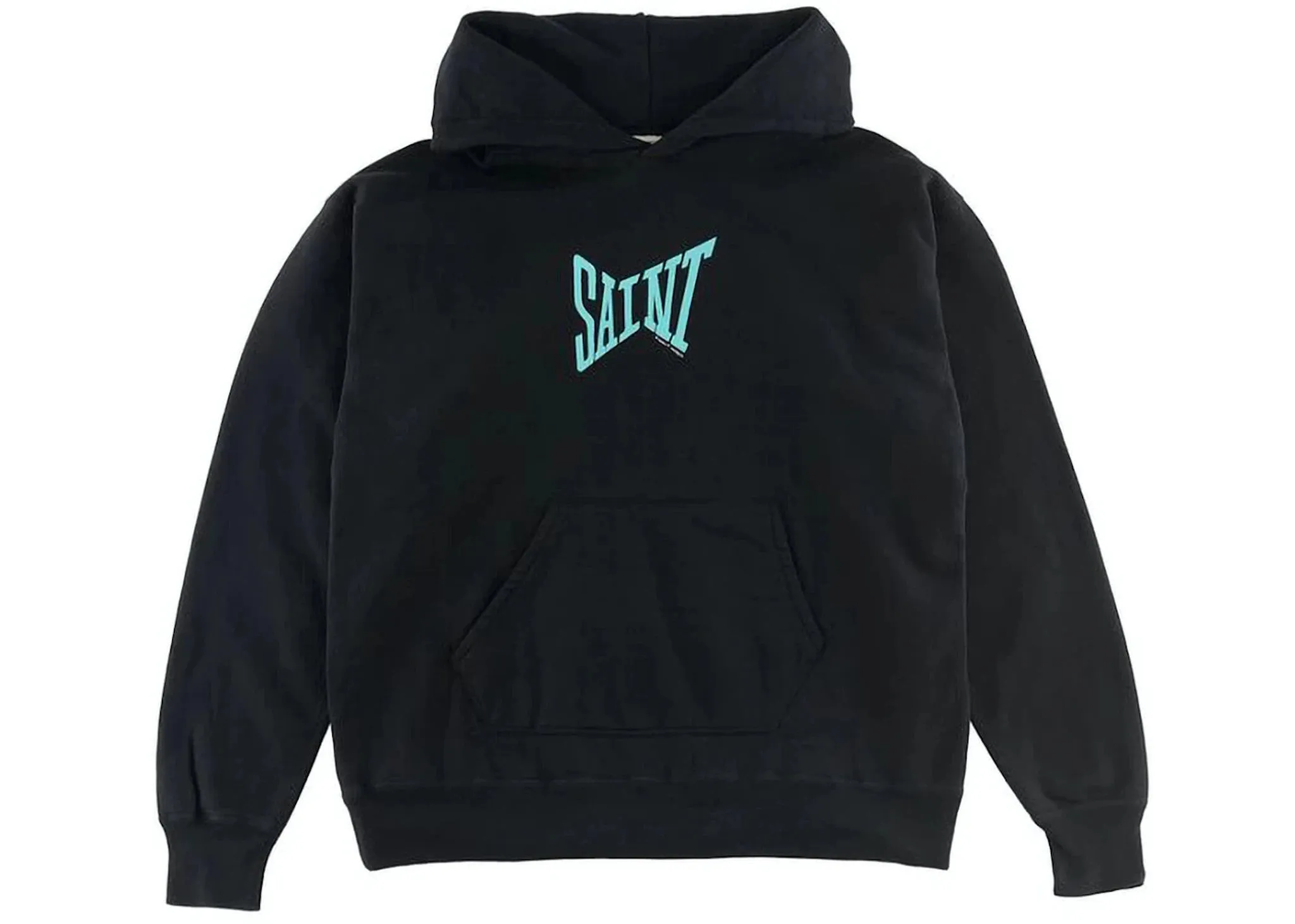 Saint Mxxxxxx Saint Hoodie Black Blue