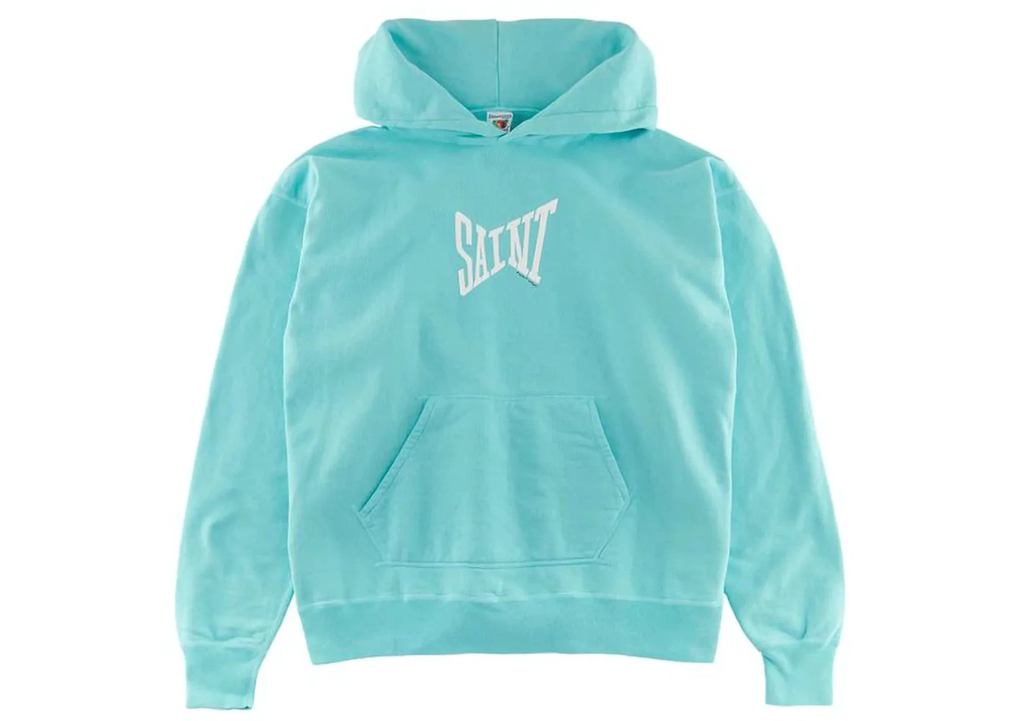 Saint Mxxxxxx Saint Hoodie Blue White