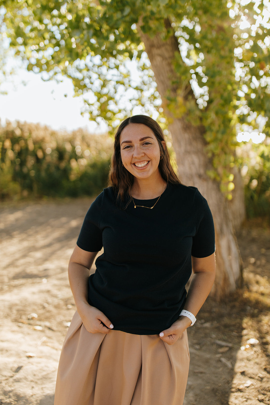 Scoop Neck Sweater Navy