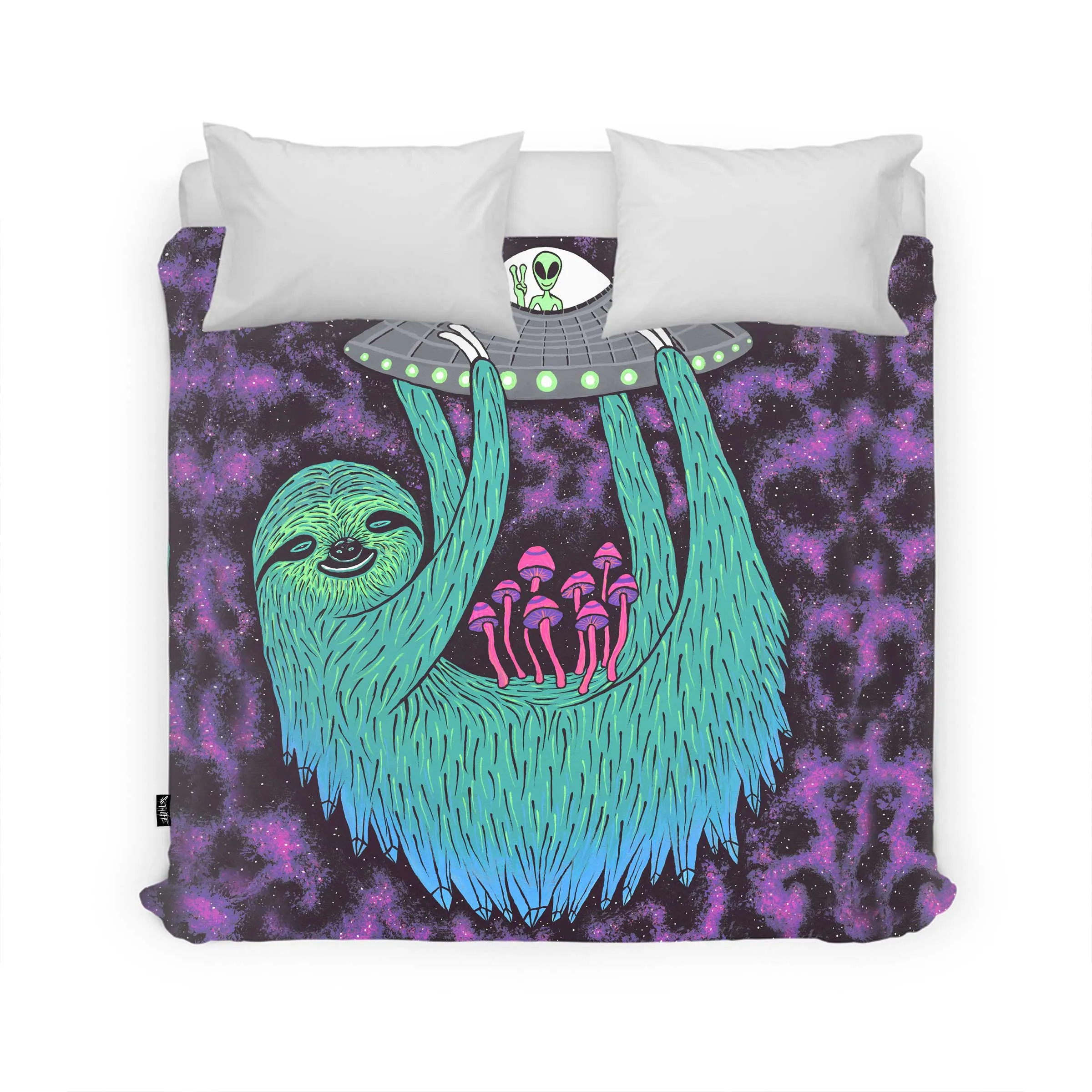 SLOTH ABDUCTION PREMIUM DUVET COVER