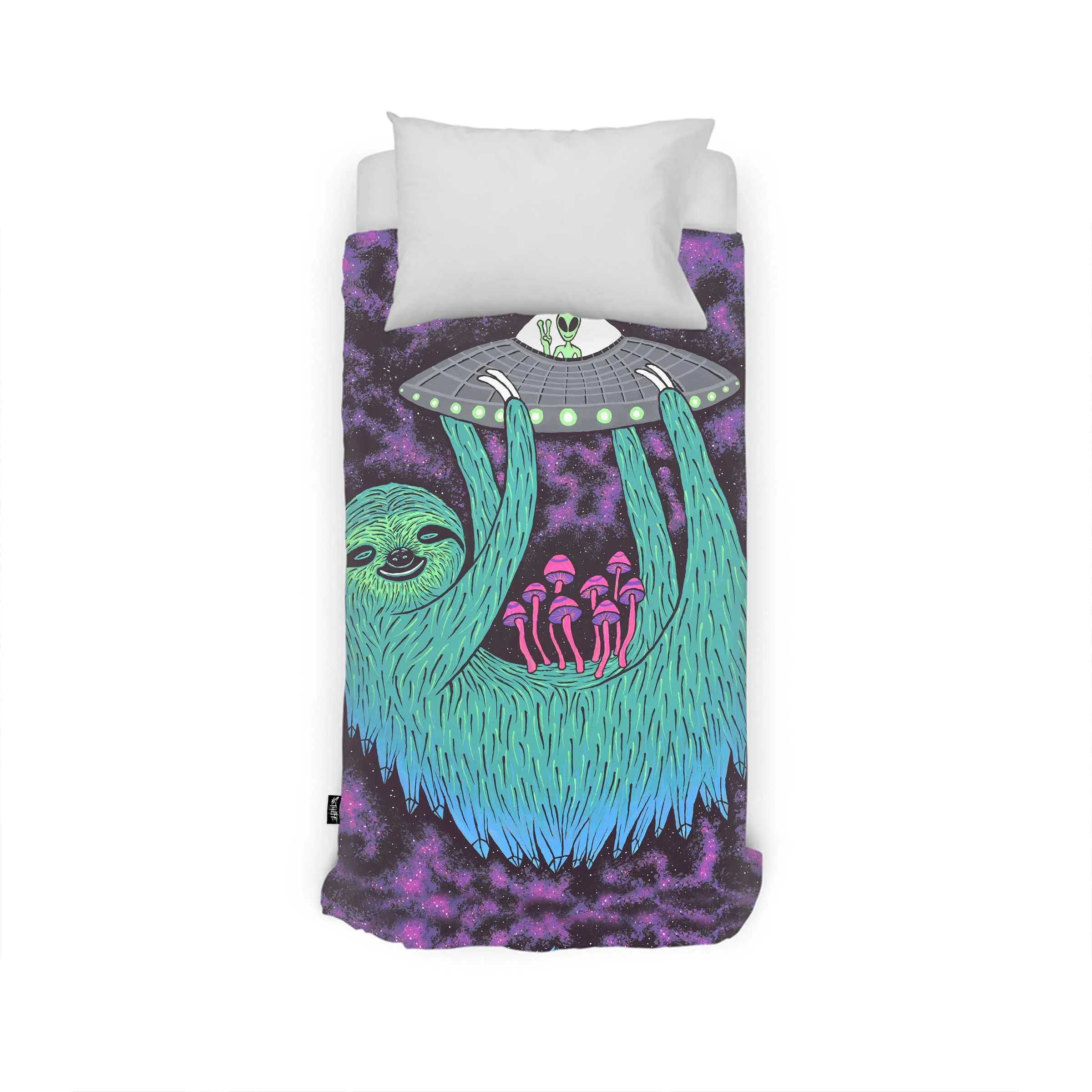 SLOTH ABDUCTION PREMIUM DUVET COVER