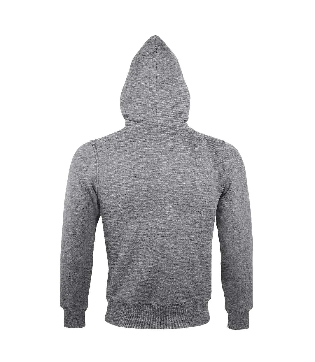 SOLS Sherpa Unisex Zip-Up Hooded Sweatshirt / Hoodie (Gray Marl) - UTPC512