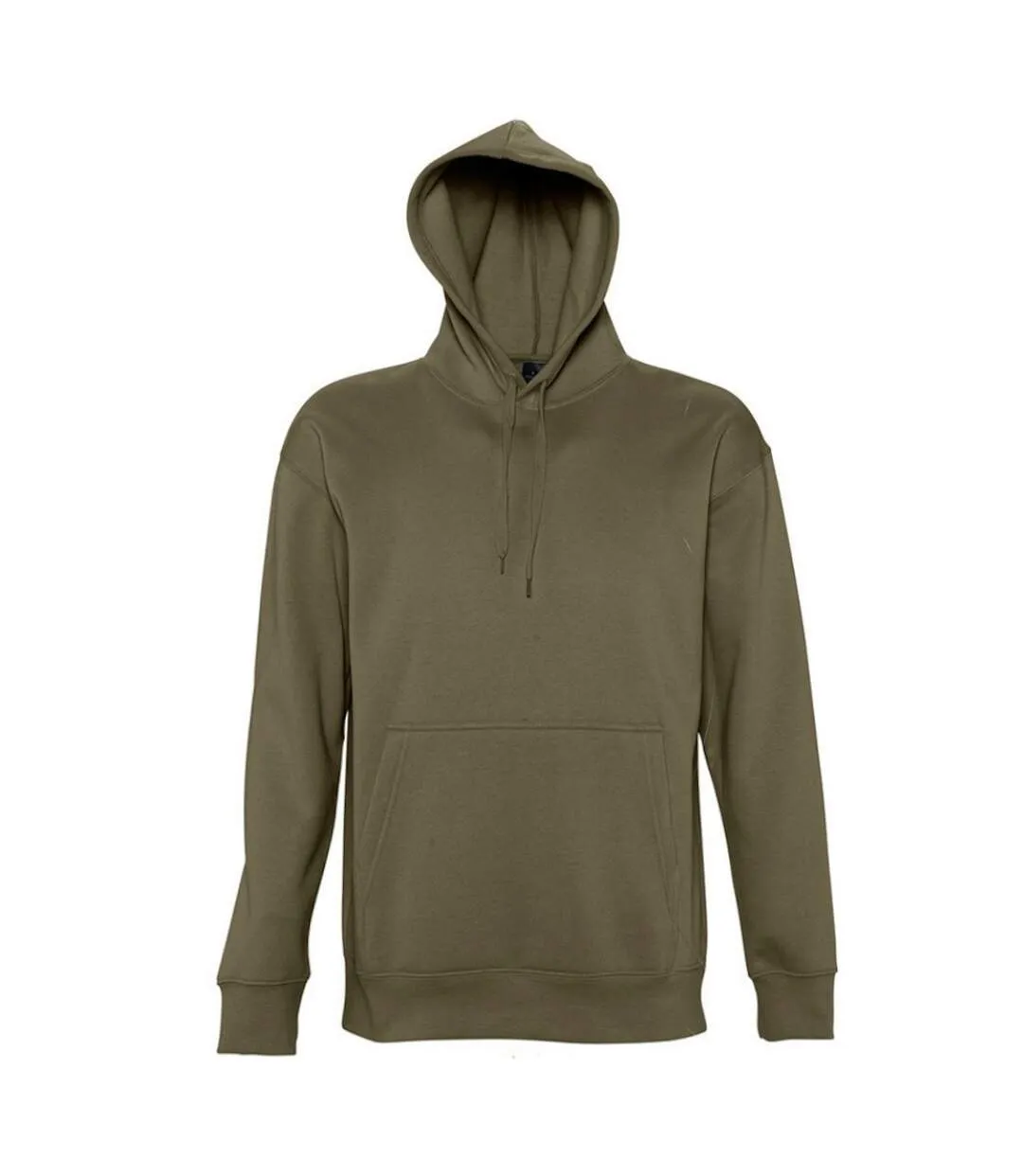 SOLS Slam Unisex Hooded Sweatshirt / Hoodie (Army) - UTPC381