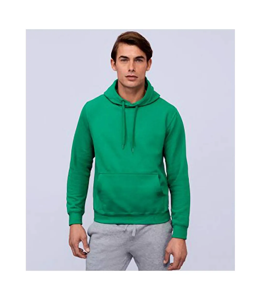 SOLS Slam Unisex Hooded Sweatshirt / Hoodie (Kelly Green) - UTPC381