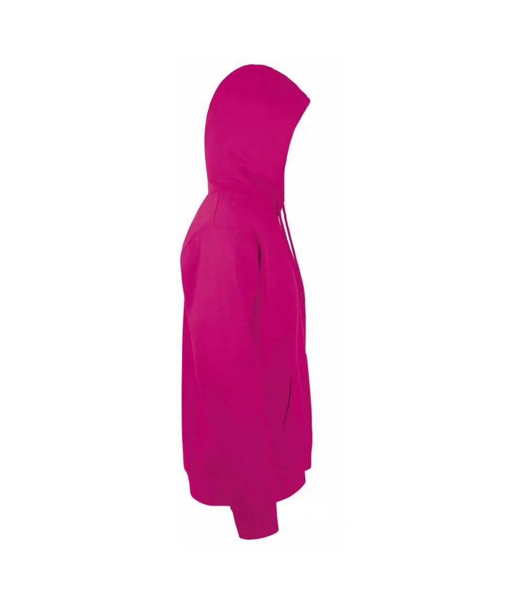 SOLS Snake Unisex Hooded Sweatshirt / Hoodie (Fuchsia) - UTPC382