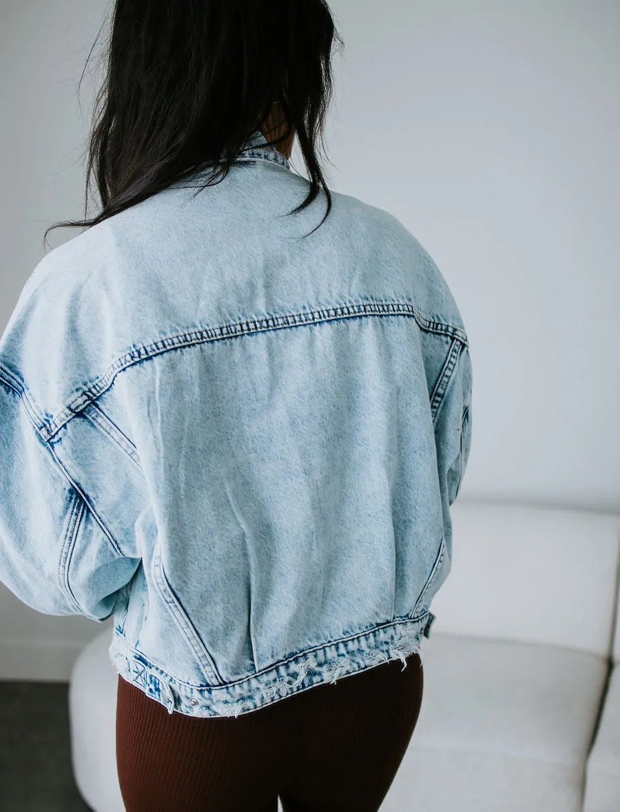 Sophia Denim Jacket by Lily & Lottie